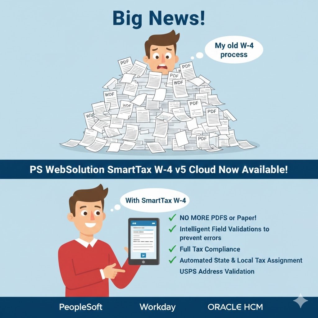 PeopleSoft W-4 Automation